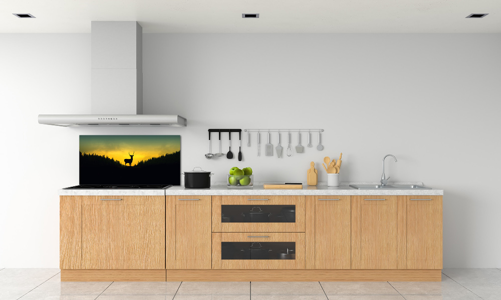 Cooker splashback Deer