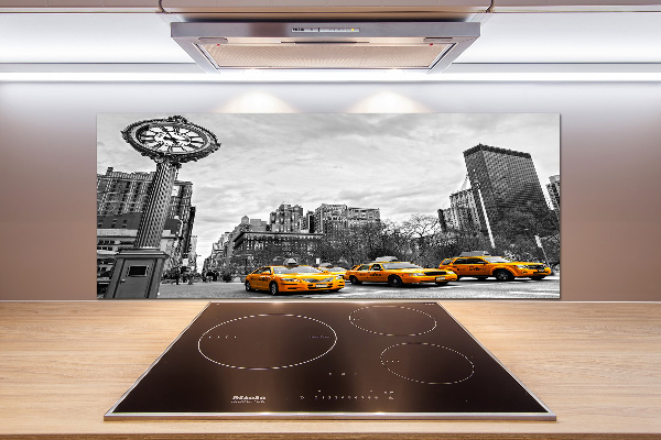 Cooker splashback New York taxis