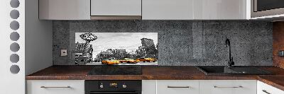 Cooker splashback New York taxis