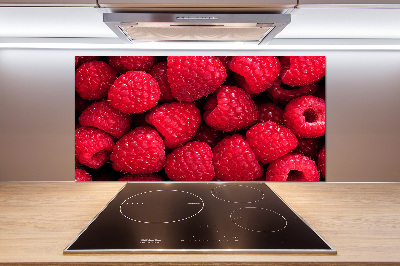 Cooker splashback Raspberries