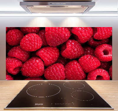 Cooker splashback Raspberries