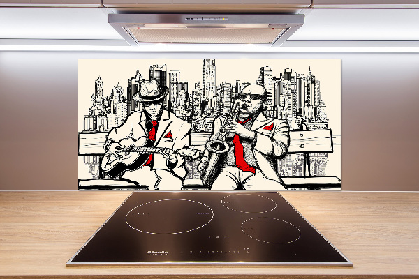 Cooker splashback New York Jazz