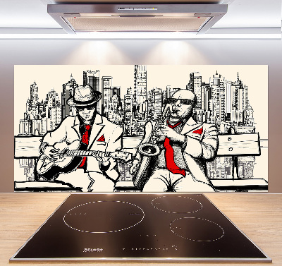 Cooker splashback New York Jazz