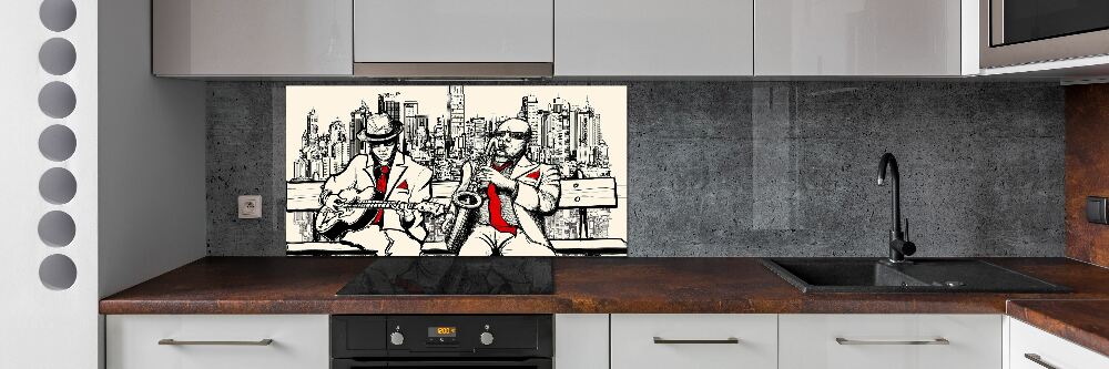 Cooker splashback New York Jazz