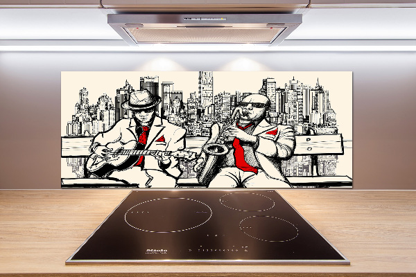 Cooker splashback New York Jazz