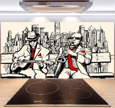 Cooker splashback New York Jazz