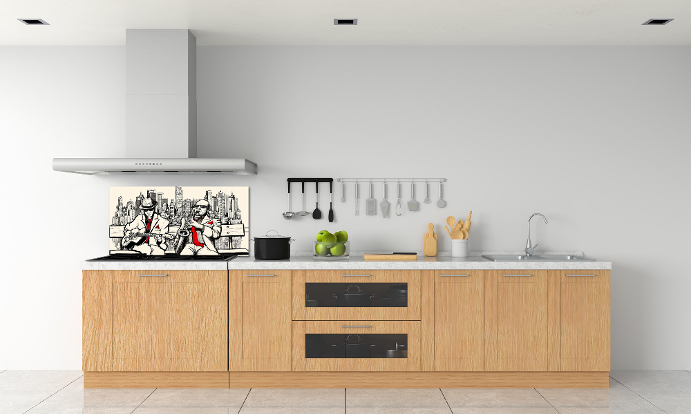 Cooker splashback New York Jazz