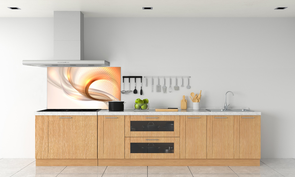 Cooker splashback Abstract background