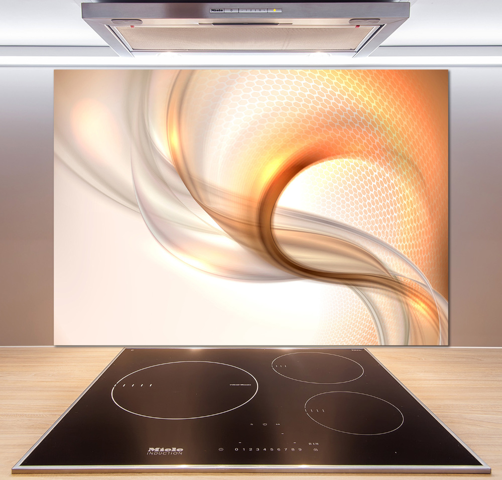 Cooker splashback Abstract background