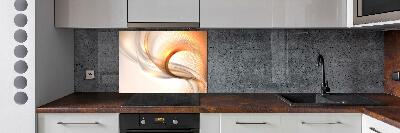 Cooker splashback Abstract background