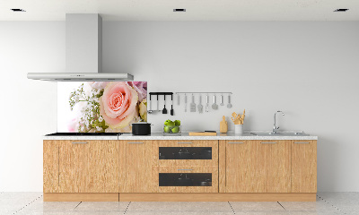 Kitchen splashback Bouquet of flowers