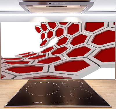 Cooker splashback 3D abstraction