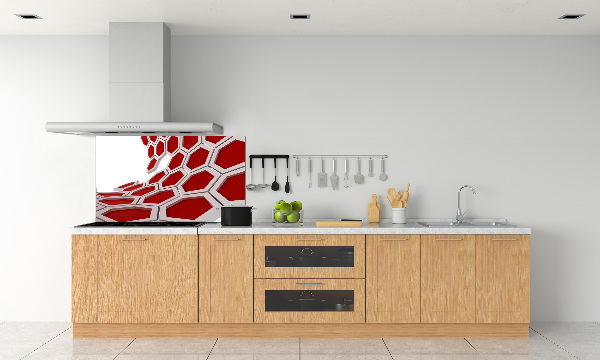 Cooker splashback 3D abstraction