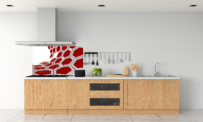 Cooker splashback 3D abstraction