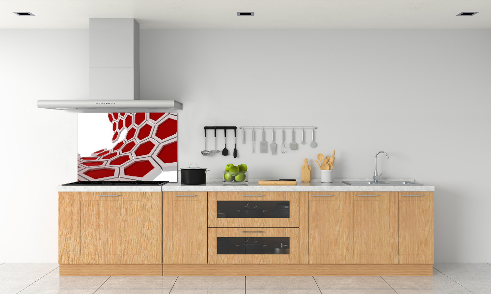 Cooker splashback 3D abstraction