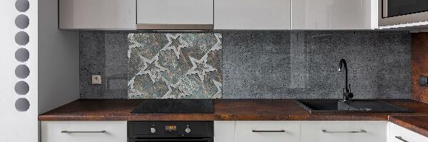 Cooker splashback Stone stars