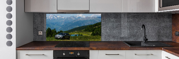 Cooker splashback Off-road car