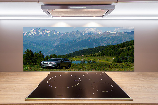 Cooker splashback Off-road car