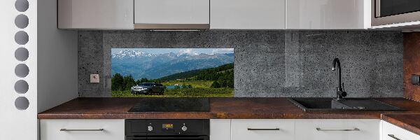 Cooker splashback Off-road car