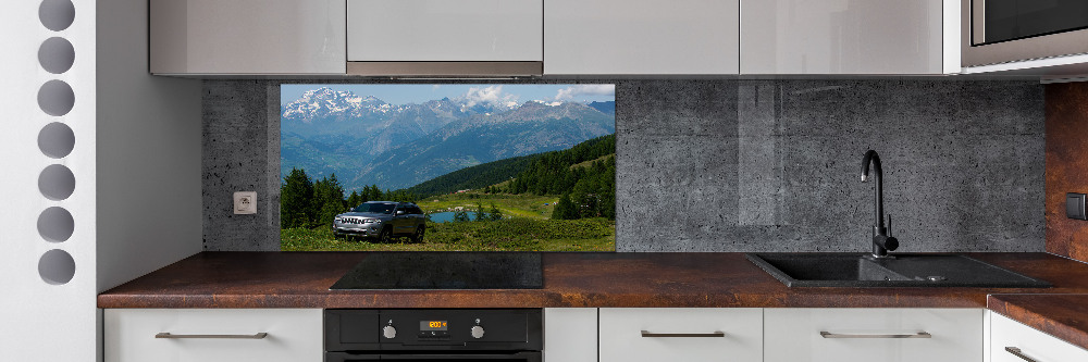 Cooker splashback Off-road car