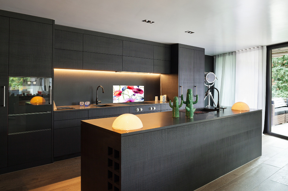 Cooker splashback Macs