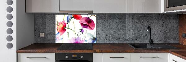 Cooker splashback Macs