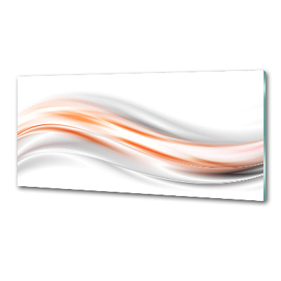 Cooker splashback Wave abstraction