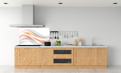 Cooker splashback Wave abstraction