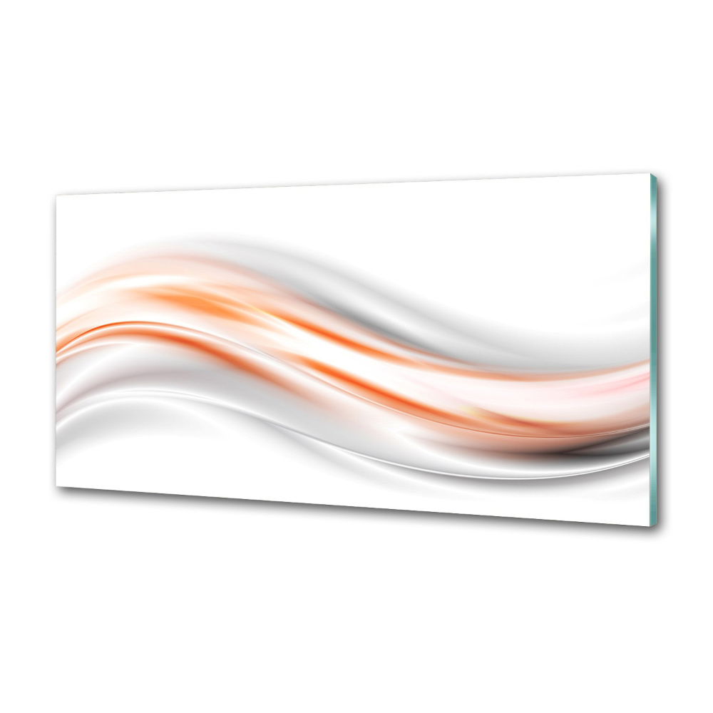 Cooker splashback Wave abstraction