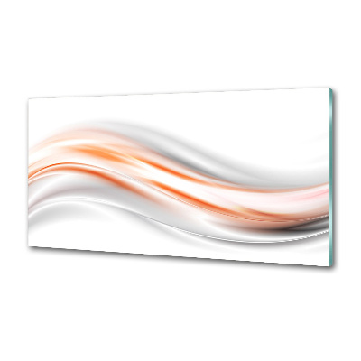 Cooker splashback Wave abstraction