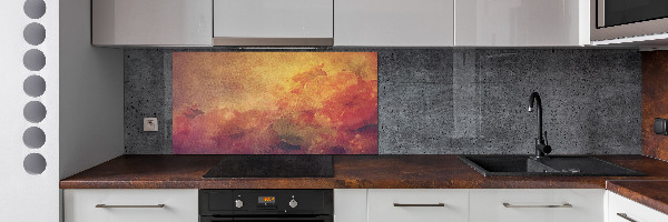 Cooker splashback Flowers