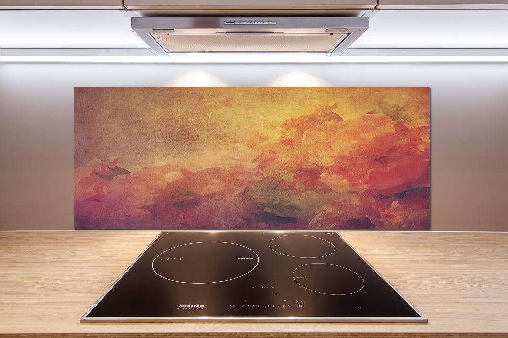 Cooker splashback Flowers