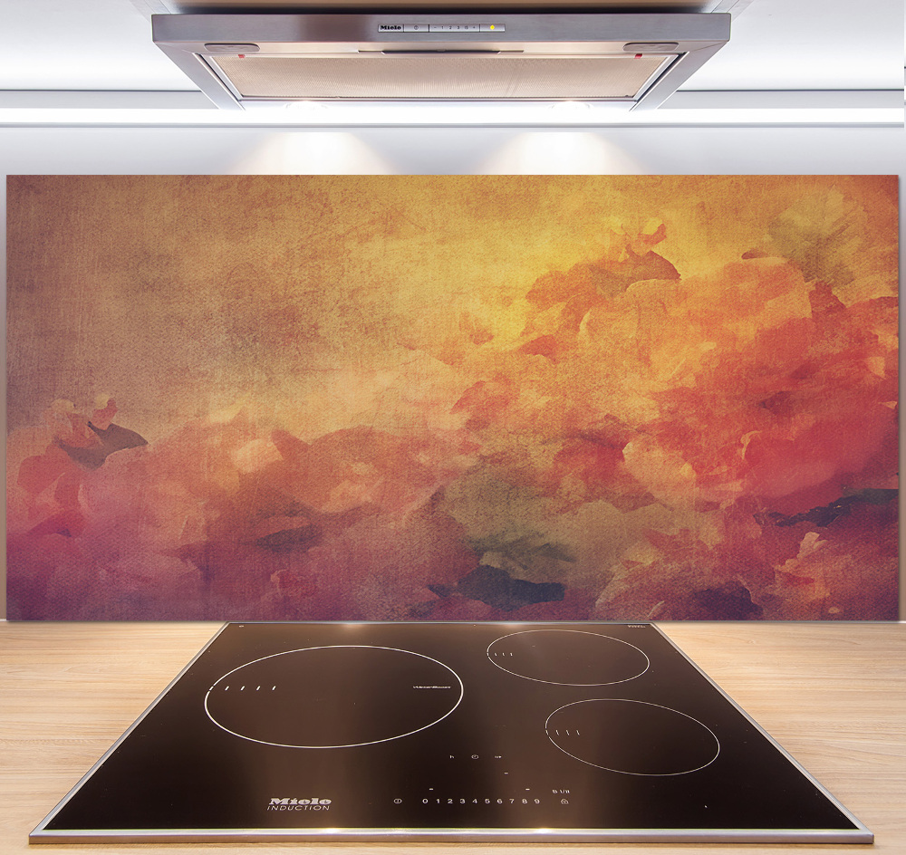 Cooker splashback Flowers