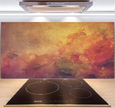 Cooker splashback Flowers