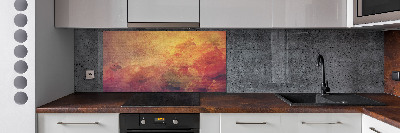 Cooker splashback Flowers