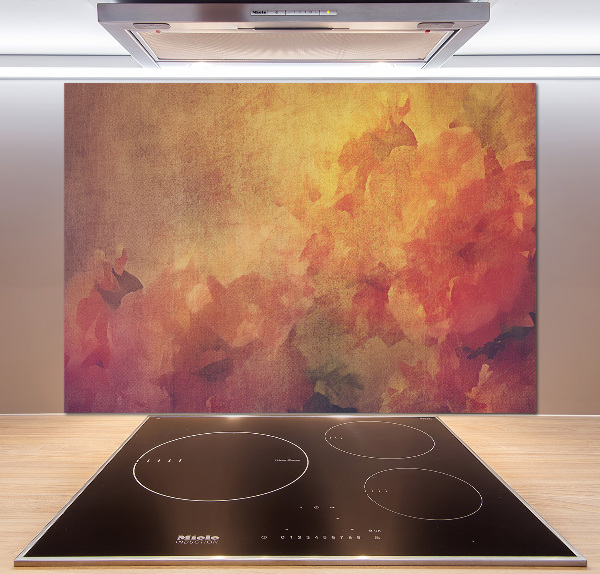 Cooker splashback Flowers