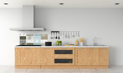 Cooker splashback Geometric patterns