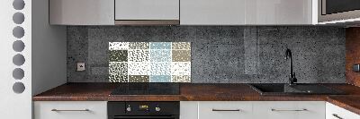 Cooker splashback Geometric patterns