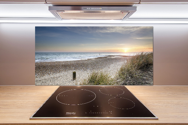 Kitchen splashback Sunset and dunes