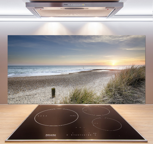 Kitchen splashback Sunset and dunes