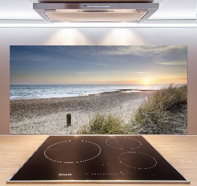 Kitchen splashback Sunset and dunes