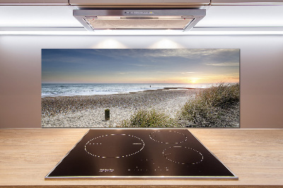 Kitchen splashback Sunset and dunes