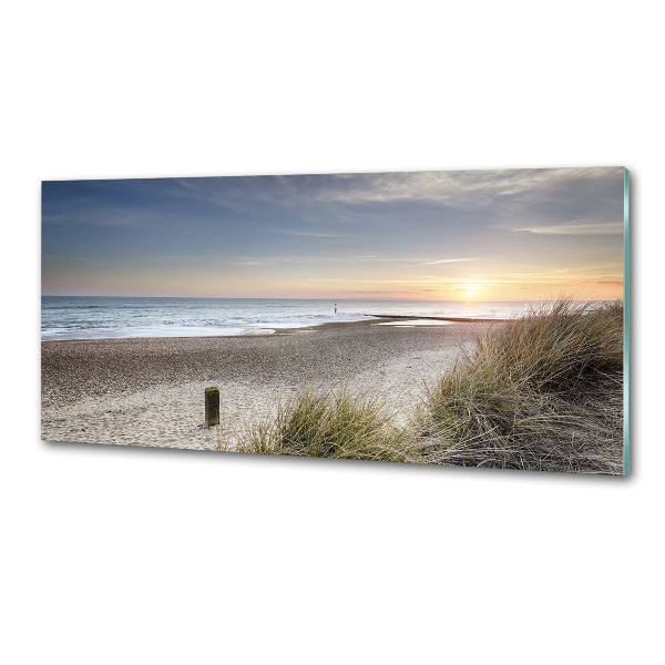 Kitchen splashback Sunset and dunes