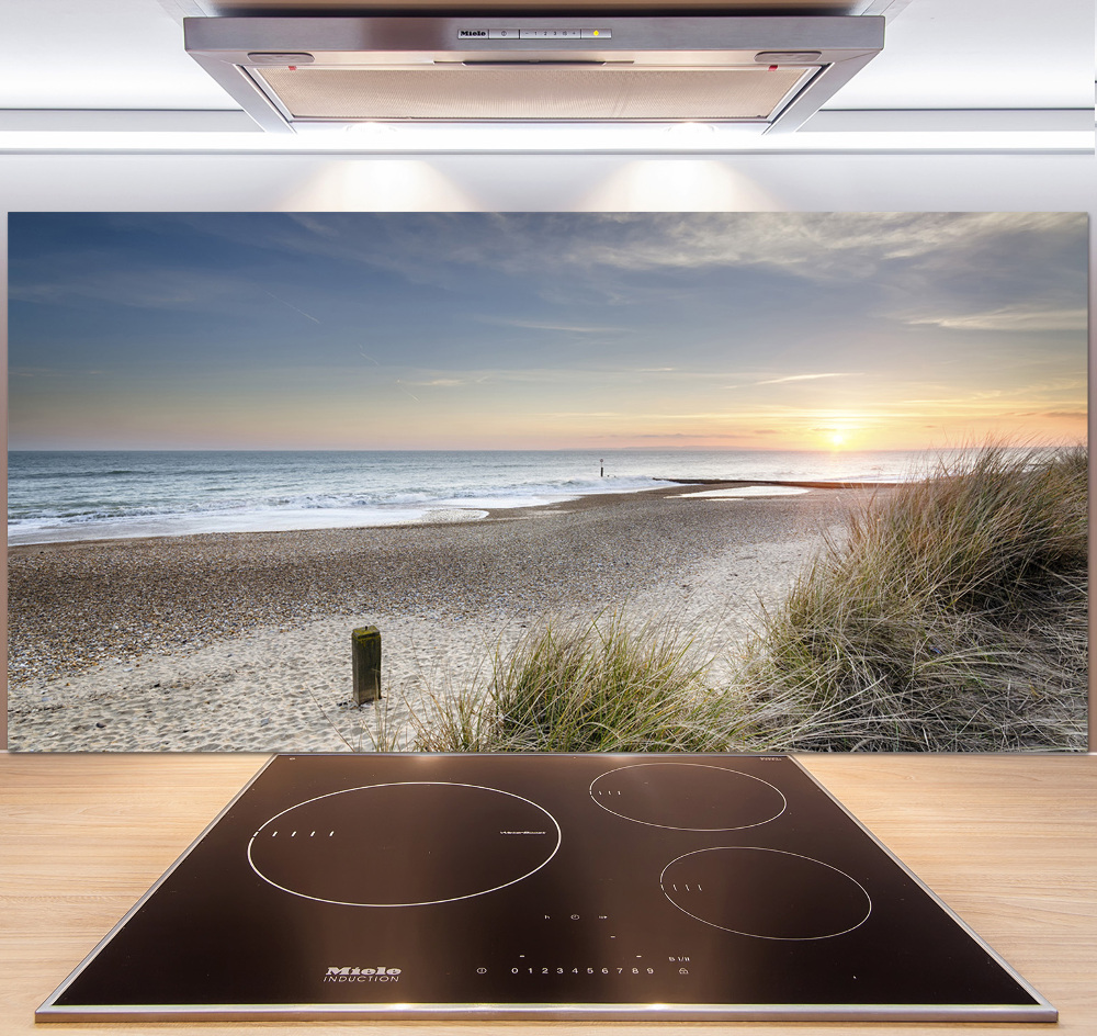 Kitchen splashback Sunset and dunes