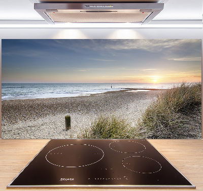 Kitchen splashback Sunset and dunes