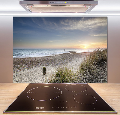 Kitchen splashback Sunset and dunes