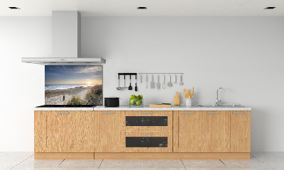 Kitchen splashback Sunset and dunes