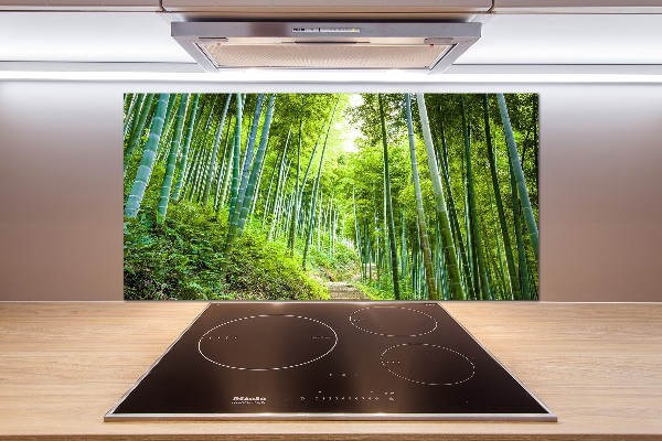 Kitchen splashback Bamboo forest