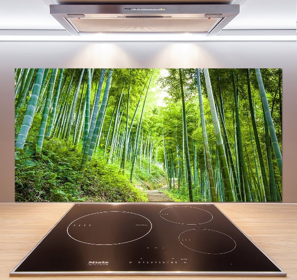 Kitchen splashback Bamboo forest