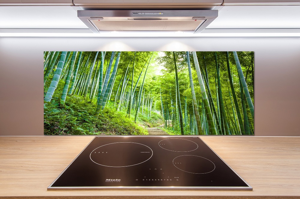 Kitchen splashback Bamboo forest